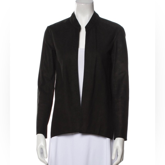 Theyskens' Theory Jackets & Blazers - Theyskens' Theory Black Lambskin Evening Jacket size small